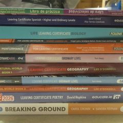 Leaving Cert books...as new