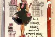 Posh Spice Birthday Card
