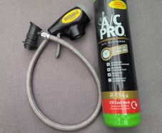 A/C Pro r134a refill recharge gas