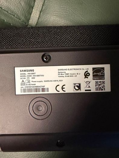 Samsung HW-S60T Soundbar