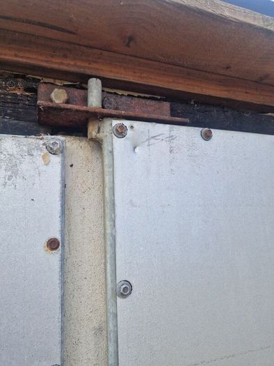 6 Steel shed doors