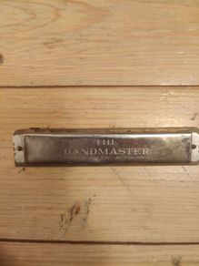 Antique Bandmaster Harmonica