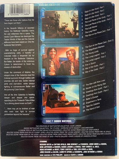 Battlestar Galactica [1978-1979] Lorne Greene, Richard Hatch & Dirk Benedict [DVD TV Digipack]