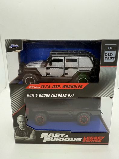 Jada 1:32 Fast & Furious Legacy Series Blue Porsche 911 GT3 & McLaren 720S Model Cars diecast die cast