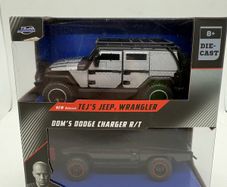 Jada Fast and Furious Twin Set Chevrolet Camaro and Dodge Charger 1:32 Diecast die cast model cars
