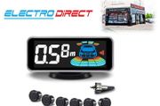 Car Parking Sensor System with LCD Distance Display and Voice Warning