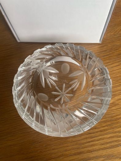 Dingle crystal hand-made ashtray / mini-bowl