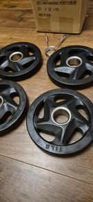 brand new 4x5kilo olympic weight plates