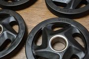 brand new 4x5kilo olympic weight plates