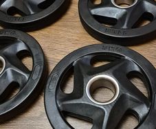 brand new 4x5kilo olympic weight plates