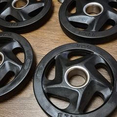 brand new 4x5kilo olympic weight plates
