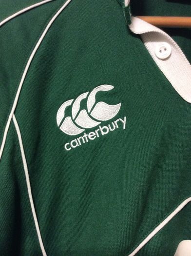 Ireland Rugby Jersey. Grand Slam Winning Jersey 2009. Official Canterbury Mens Home Jersey. Authentic Original From 2009. Not A Modern Day Remake.