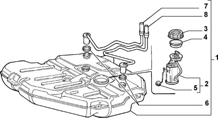 Fuel Tank Sender (Alfa Romeo 166)