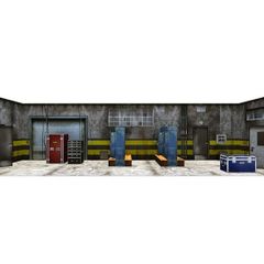 Vintage/Old School Backstage Wrestling Playset (Extreme Sets)