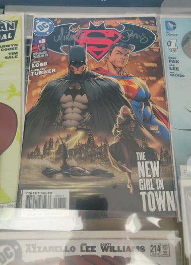 DC Superman signed lot