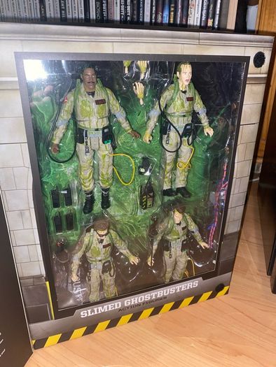 SDCC Exclusive Slimed Ghostbusters 4-Figure Set