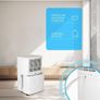 FREE EXPRESS SHIPPING 10L Portable & Compact Dehumidifier 10 Litre, Digital Display, Continuous Drainage and 24Hr Timer Function, Ideal for Home Image 6
