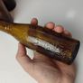 257 - Set of 3 Vintage Brown Glass Scanlan Cades Jennings Collectible Decorative Mineral Water Beer Bottles Image 10