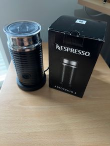 Nespresso Aeroccino3 Milk Frother, Black