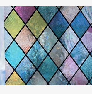 Boho Style Mirror - for home & garden + matching diagonal foil for an unquie home & decor