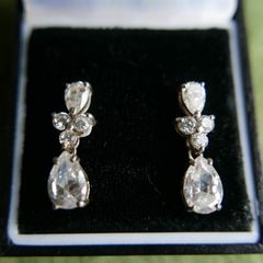 Vintage Sterling Silver 925 Earrings