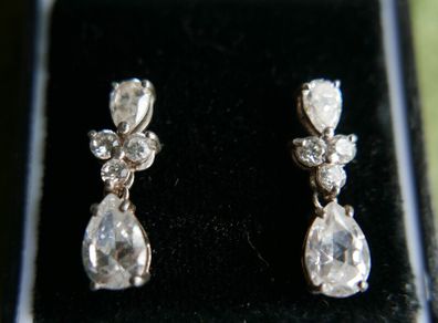 Vintage Sterling Silver 925 Earrings