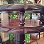 Solid Wood Pedestal Plant Stand / Fern Stand - 88cm Image 3