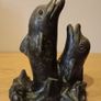 Vintage Collector Marble Dolphin Decorative Figurine. Image 2