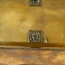 Early-1920s Art Deco WMF Oxidised Silver-plate (on brass) Tobacco Box Image 9