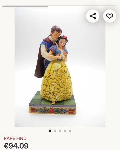Rare snow white and Prince  by Disney