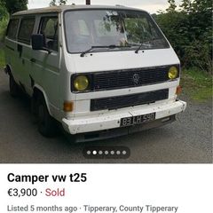 Vw camper vintage