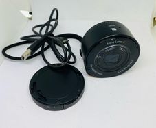 Sony Cyber-Shot DSC-QX10 Lens Style Camera Black Digital Camera