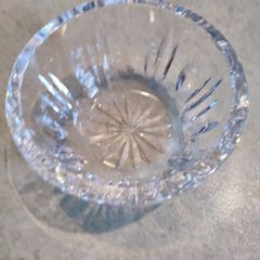 Vintage SUGAR  Crystal Bowl Cut Glass Lead Crystal .