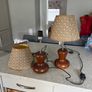 Brown Desk Lamp with Dimmer Switch - Set of 2 Image 4