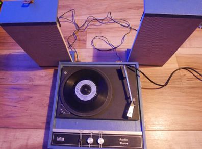 Tellux Audic Three vintage record player