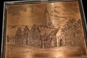 Copper plate picture Galway