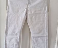 White Short Jeans
