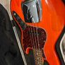 2003 Fender USA American Series Jazz Bass S1 Sunset Orange Image 5