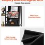 Record Player Stand, 3 Tiers Metal Vinyl Record Stand, Image 5