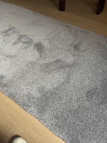 free carpet offcut new grey