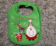 Christmas Baby Bib Xmas