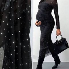 Glam maternity dress