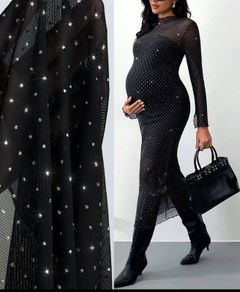 Glam maternity dress