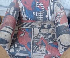 Spiderman toddler chair