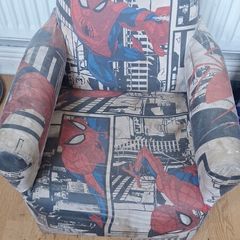Spiderman toddler chair
