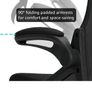 Office Chair Ergonomic Desk Chair, With Adjustable Armrests and Lumbar Support, Height Adjustable, Mesh Computer Chair for Home/Office, Black Image 8