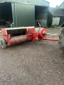Massey square baler