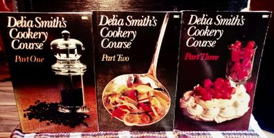 Delia Smith's Cookery Course. Parts 1,2,3.