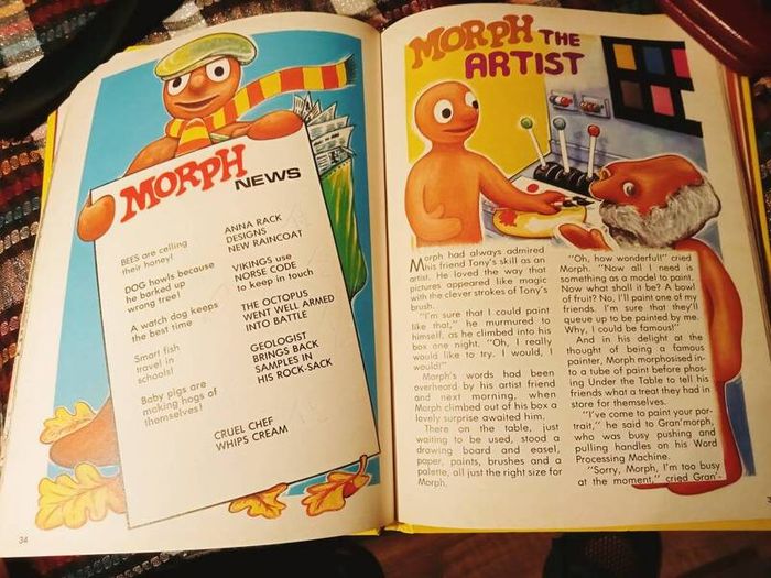1980. The Amazing Adventures Of Morph Annual 1980..