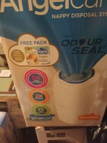 Angel Care  Nappy Disposal  System   Odour seal.  B.N.W.T